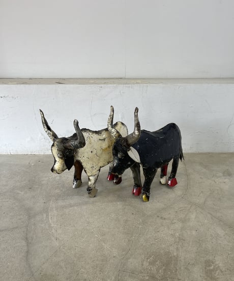 RECYCLE METAL  BULL SMALL -2