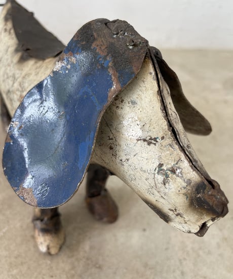RECYCLE METAL  DOG SMALL