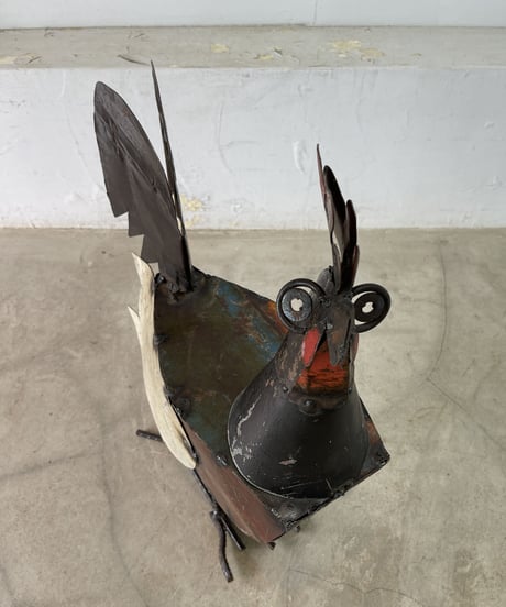 RECYCLE METAL  ROOSTER
