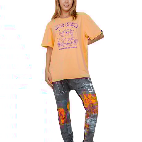 トップス UME-S0024PO ロールアップＴシャツ