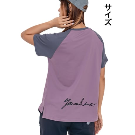 トップス UME-S0030P ツートン色Ｔシャツ ✨台湾から台湾からお取寄せ可能な商品
