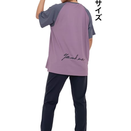 トップス UME-S0030P ツートン色Ｔシャツ ✨台湾から台湾からお取寄せ可能な商品
