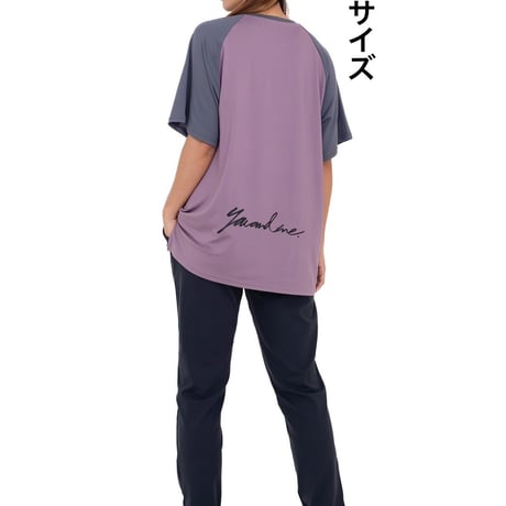 トップス UME-S0030P ツートン色Ｔシャツ ✨台湾から台湾からお取寄せ可能な商品