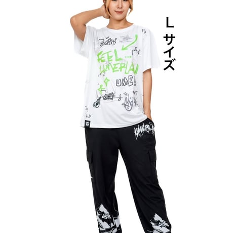 トップス UME-S0025W ホワイトＴシャツ ✨台湾からお取寄せ可能な商品