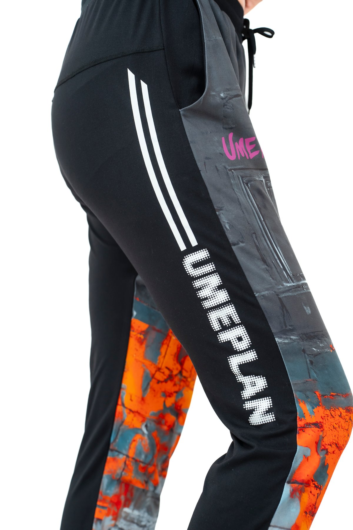 UME PLAN. サルエル　カーゴパンツ UME PLAN」ロゴマーク サルエルパンツ