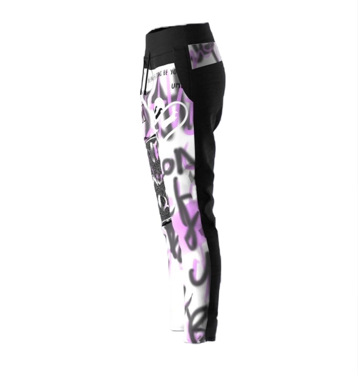 ボトムス UME-T0003CP パープル柄 ✨台湾からお取寄せ可能な商品