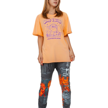 トップス UME-S0024PO ロールアップＴシャツ