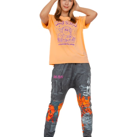 トップス UME-S0024PO ロールアップＴシャツ