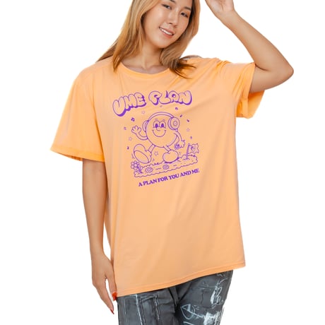 トップス UME-S0024PO ロールアップＴシャツ
