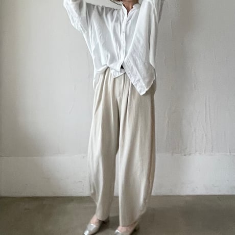 【blue再入荷】summer morocco pants / ivory, black, beige, blue
