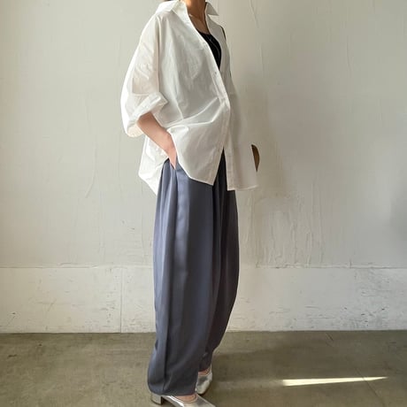 【blue再入荷】summer morocco pants / ivory, black, beige, blue