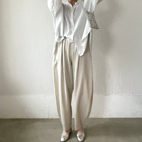 【blue再入荷】summer morocco pants / ivory, black, beige, blue