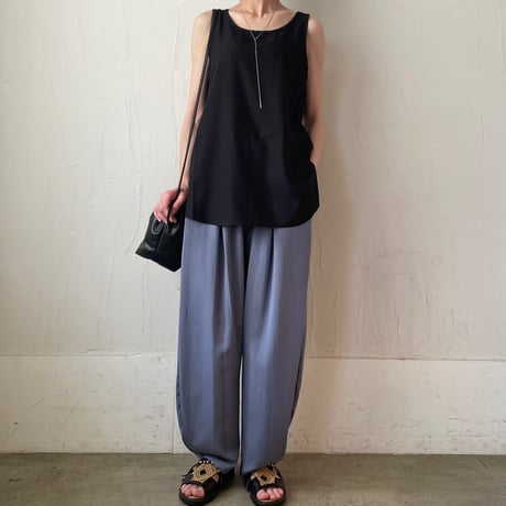 【blue再入荷】summer morocco pants / ivory, black, beige, blue