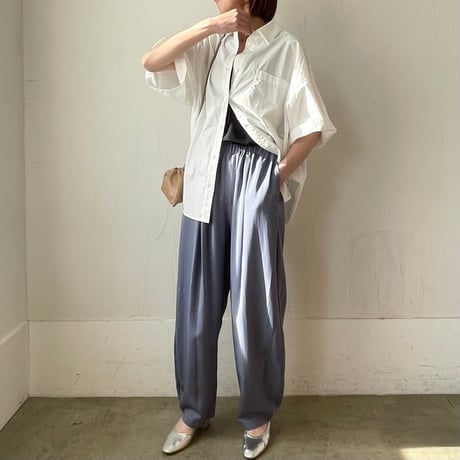 【blue再入荷】summer morocco pants / ivory, black, beige, blue