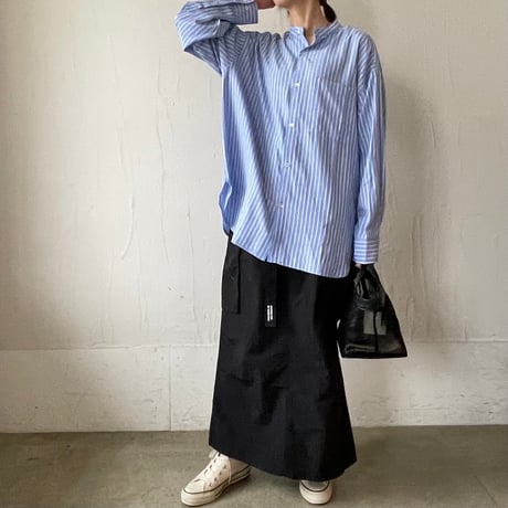 nylon skirt UPF50+ UV protection / black