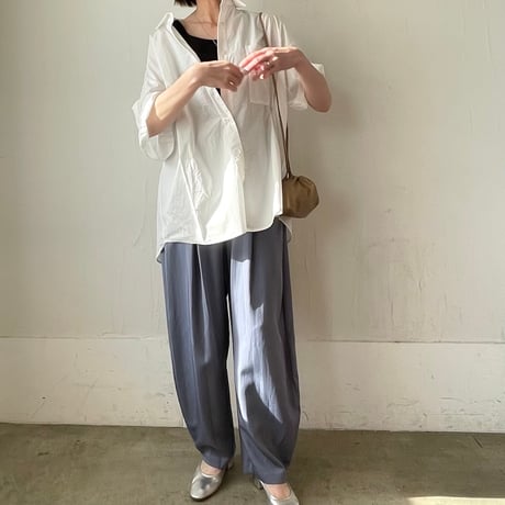 【blue再入荷】summer morocco pants / ivory, black, beige, blue
