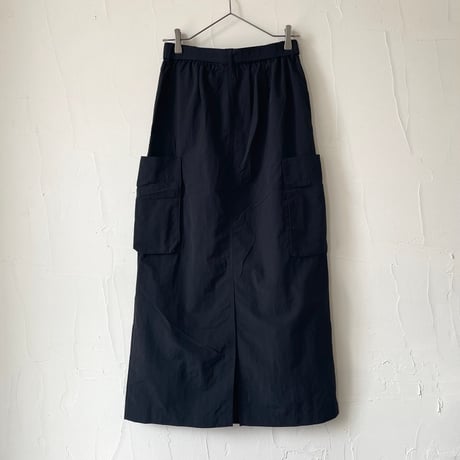 nylon skirt UPF50+ UV protection / black