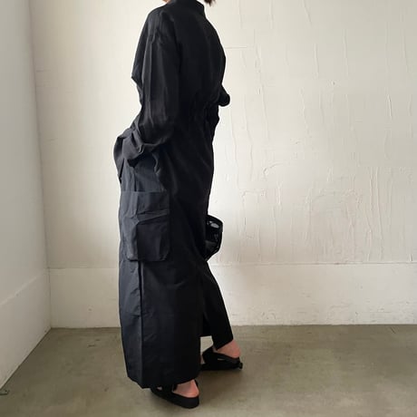nylon skirt UPF50+ UV protection / black