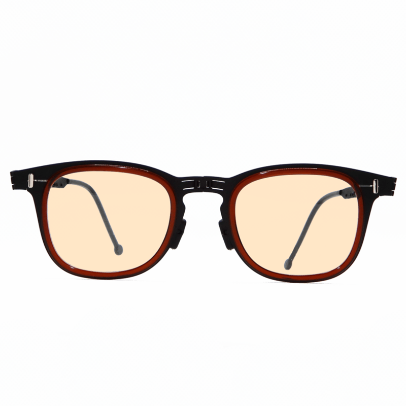 Dallas BLACK（inner rim）Color Lens | SeaChange