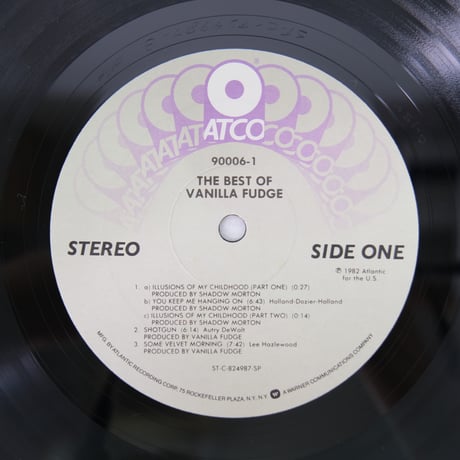 輸入盤　ヴァニラ・ファッジ/BEST OF　ATC090006-1　【中古】