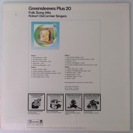 輸入盤　Robert DeCormier/Greensleeves Plus 20 Sealed NEU　RSSD975-2　【中古】