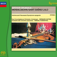 メンデルスゾーン：ヴァイオリン協奏曲、サン=サーンス：ハバネラ、ラロ：スペイン交響曲, ESOTERIC [ESSD-90241]