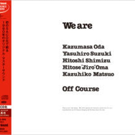 オフコース we are バンドスコア（タブ譜付） ☆楽譜/音楽春秋/オフ