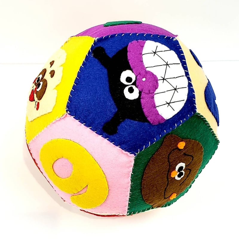 アンパンマンフェルト素材ボール 【ハンドメイド】 | So-netmo