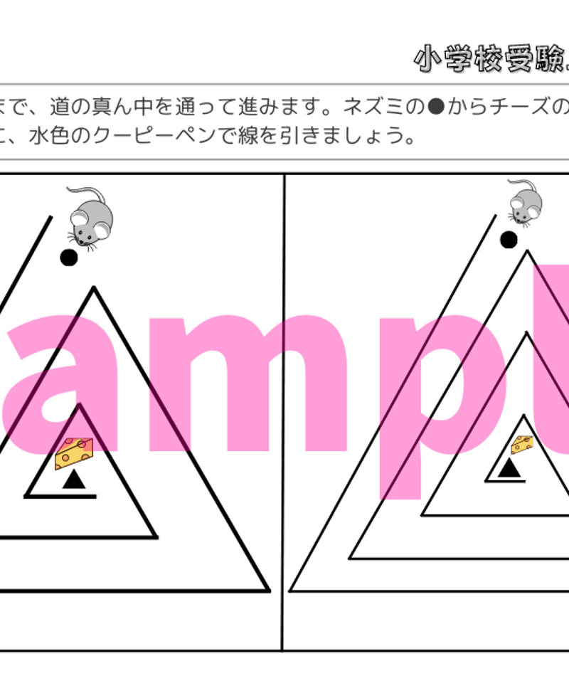 小学校受験三つ星ドリル】「運筆・巧緻性・模写 基礎・応用編