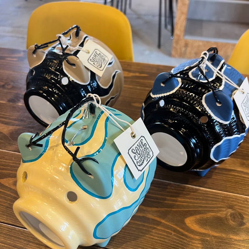 ハンドペイントフレアパターン蚊取りブタ | SIDETRIP online