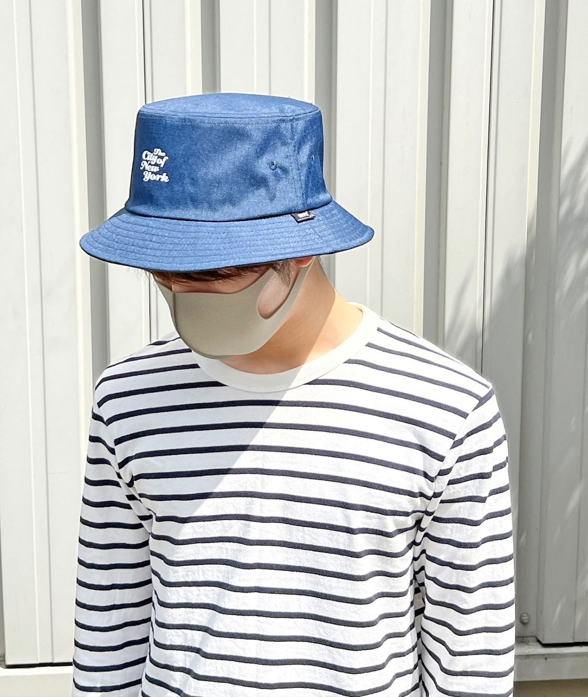 ロゴ NY CITY ニューヨーク シティ バケットハット NYC ロゴプリントバケットハット NYC-027 | SIDETRIP online
