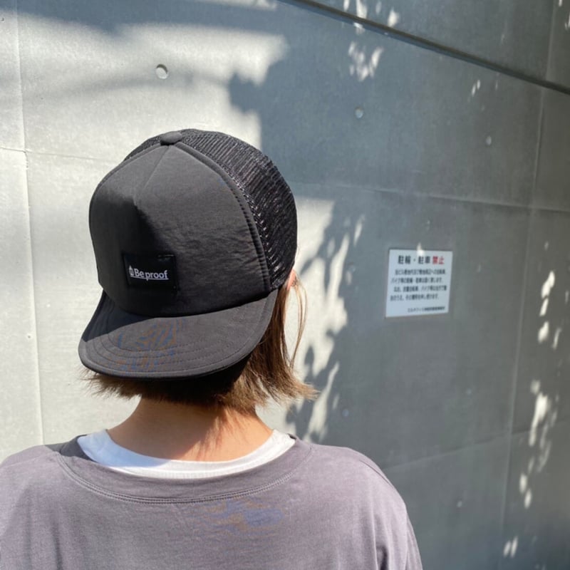 撥水ナイロン フィールドメッシュキャップ サコッシュ付 BP-C002