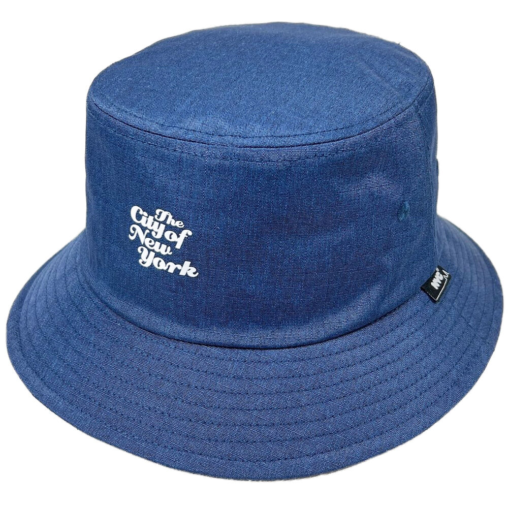 ロゴ NY CITY ニューヨーク シティ バケットハット NYC ロゴプリントバケットハット NYC-027 | SIDETRIP online
