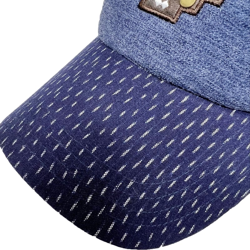 久留米絣 ワッペンメッシュキャップ TUG-036 | SIDETRIP online