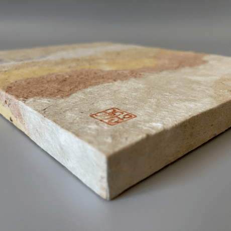 土々 弍　Washi Art Panel 27.2×22