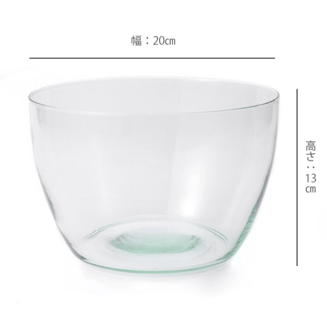 クリア プレーンボウル 3size