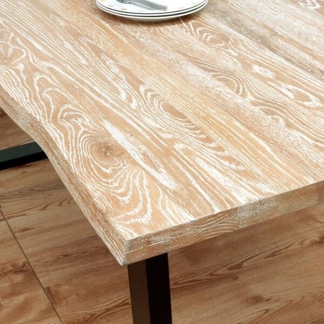 Natural oak Table ラバーウッド 160/180