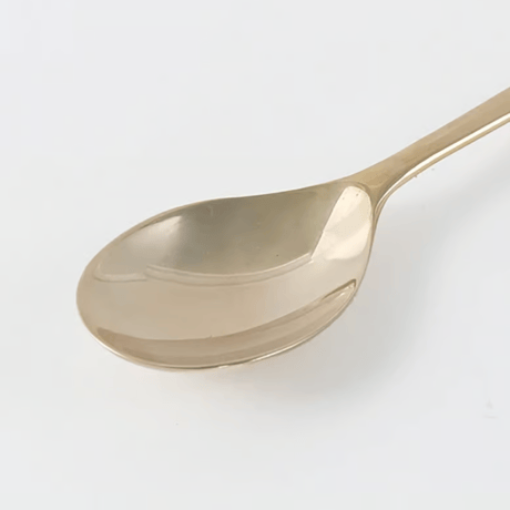 brass salad server スプーン