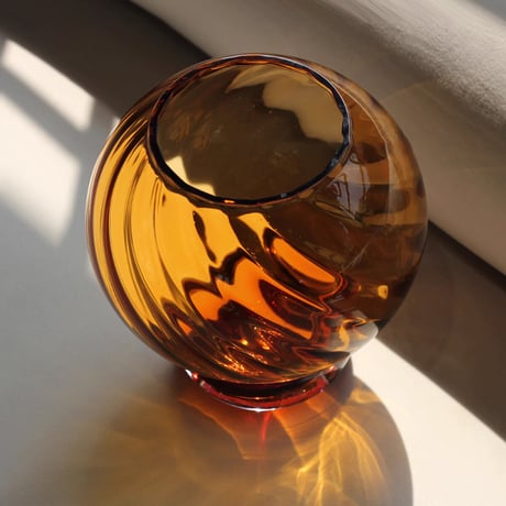 spiral sphere ガラスベース