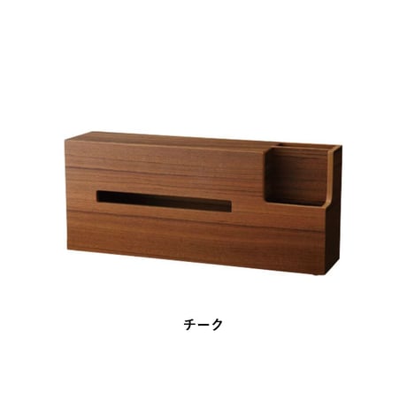 WOOD TISSUE CASE