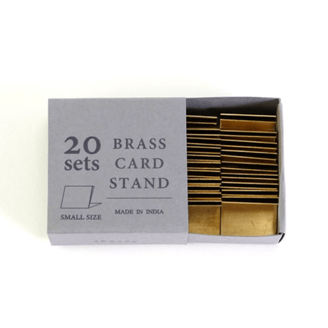 定番 brass カードスタンド  2点セット