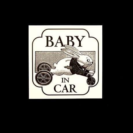BABY IN CARステッカー