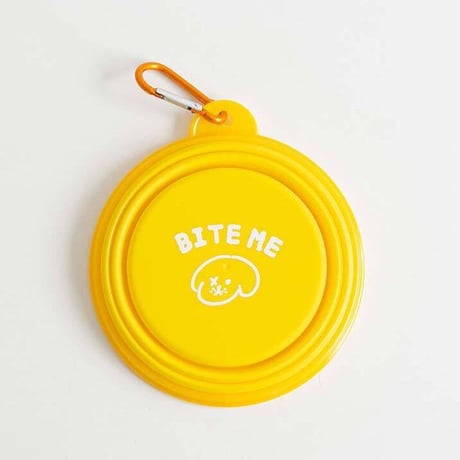 BITE ME お出かけ 折りたたみシリコンボウル