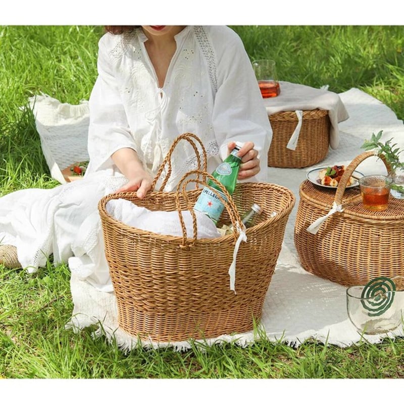 ラタンシリーズマルシェバスケット | SALT(ソルト)公式インテリア