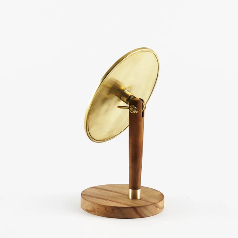 ☆定価37584円☆オーバル　スタンドミラー　BR/CM ☆定価37584円☆オーバルスタンドミラーBR/CM