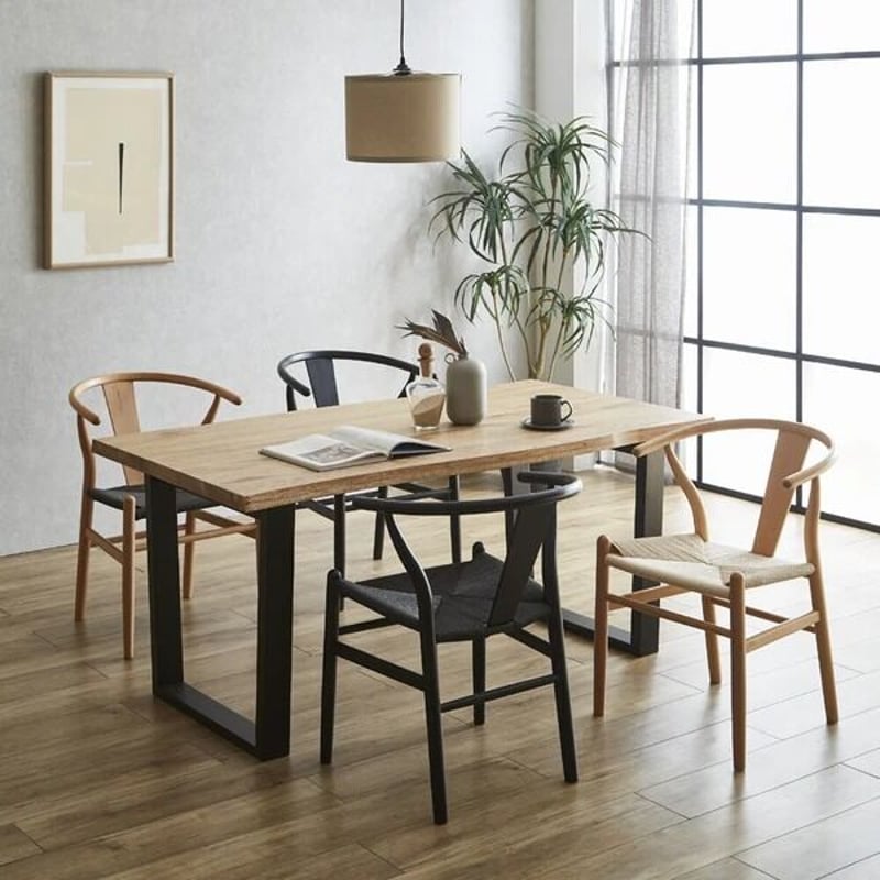 Natural oak Table ラバーウッド 160/180 | SALT(ソルト)公式イ