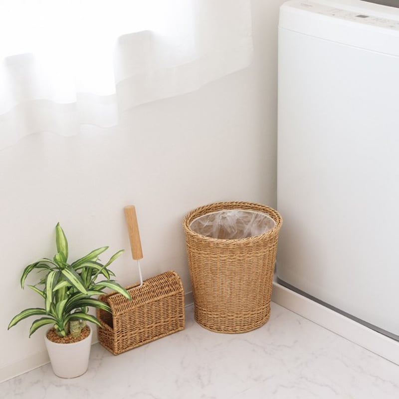 ラタン ラタンシリーズ ラウンドダストボックス | SALT(ソルト)公式インテリア