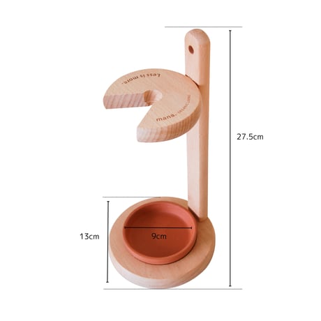 natural wood トイレブラシ