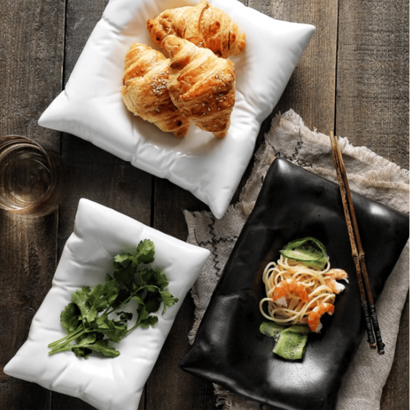 IDÉE セラミックリーフレットプレート