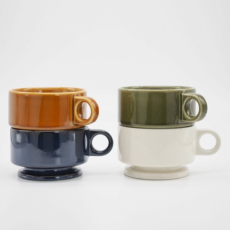 美濃焼脚付きスタッキングスープマグ | SALT(ソルト)公式インテリア